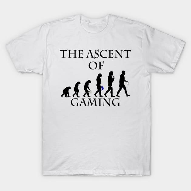 The Ascent of Gaming T-Shirt by KingVego